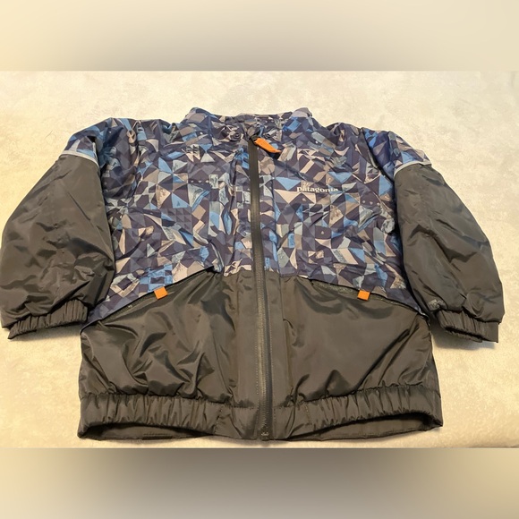 Patagonia Other - Patagonia Kids Blue Geometric Puffer Jacket